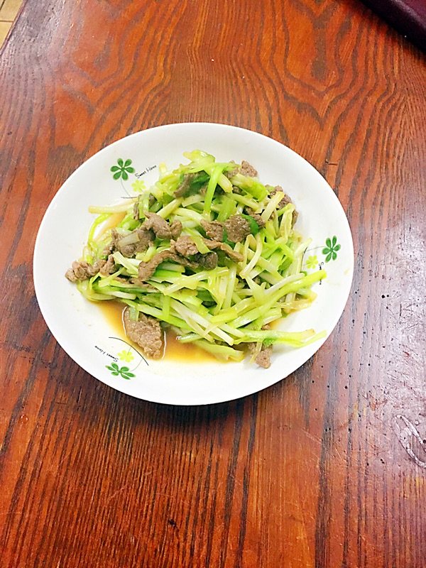 韭黄炒牛肉步骤8