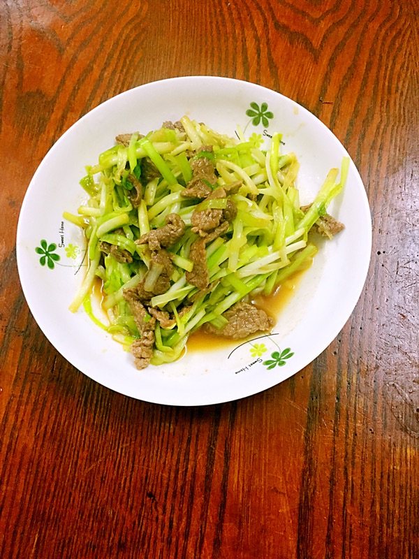 韭黄炒牛肉步骤10