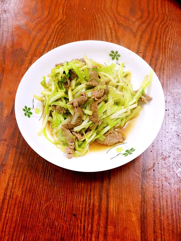 韭黄炒牛肉步骤9