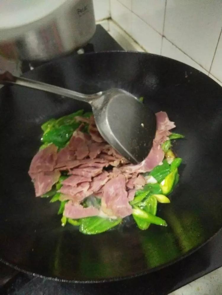 青椒牛肉片步骤4