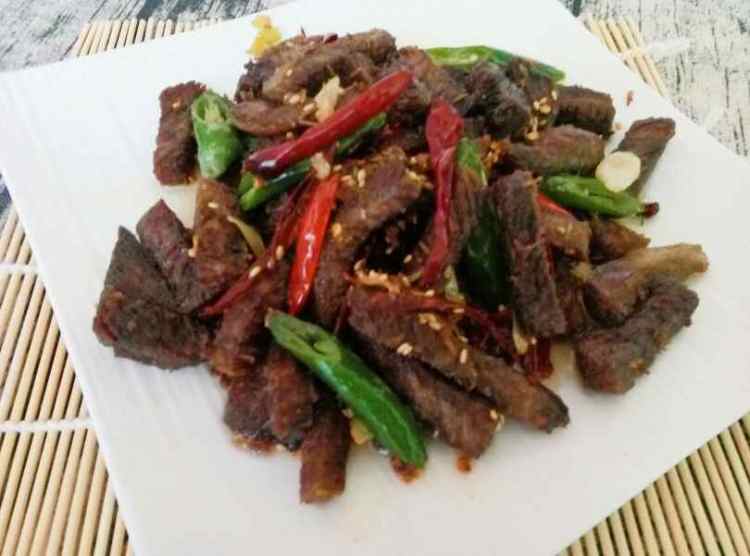 麻辣牛肉条步骤8