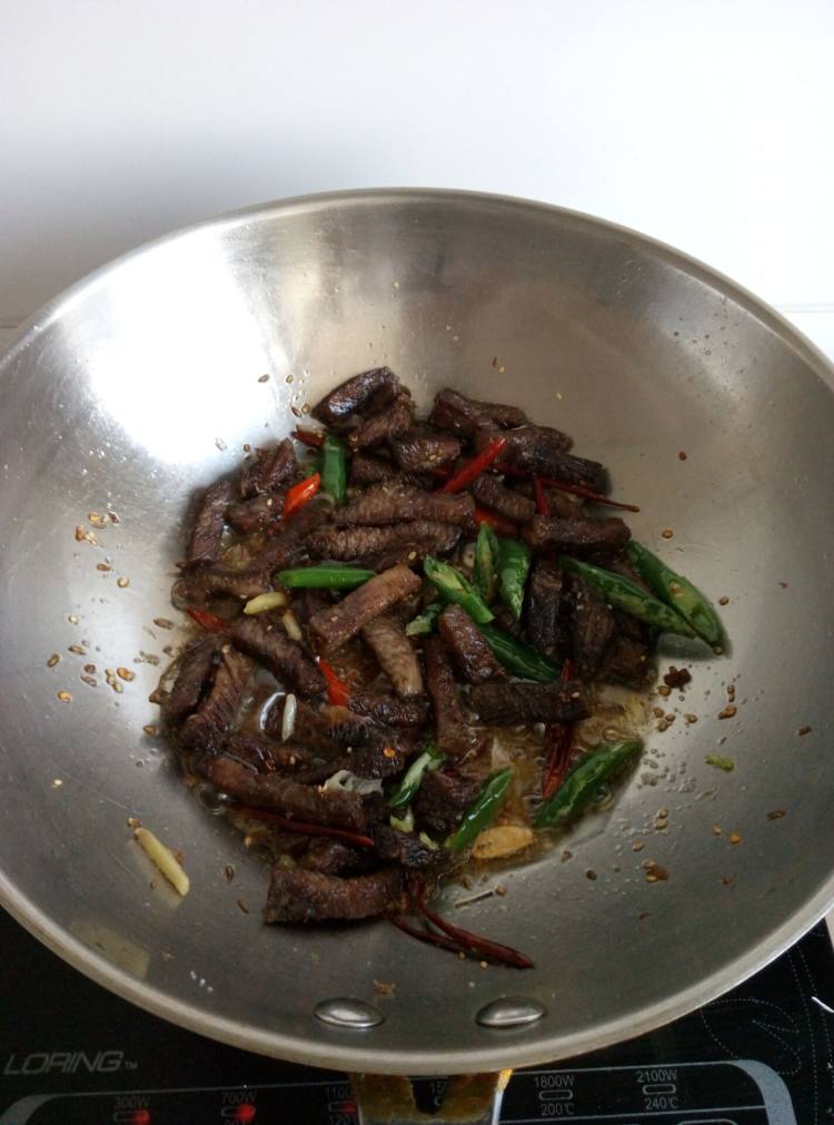 麻辣牛肉条步骤7