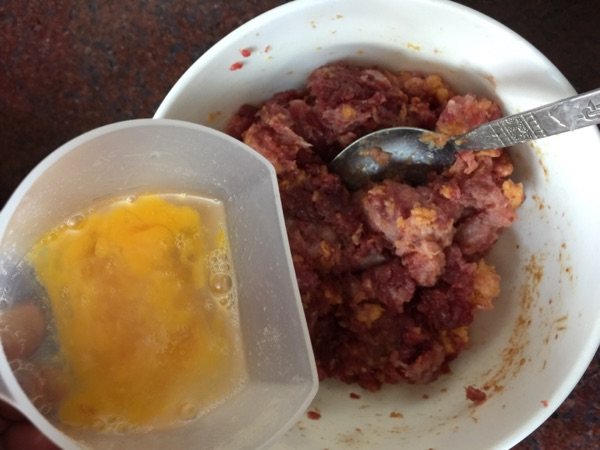 日式汉堡香酥肉饼#本步骤4