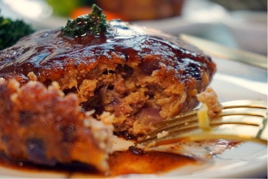 日式汉堡香酥肉饼#本步骤25