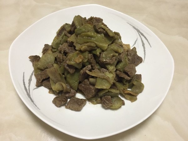 莴笋干炒牛肉步骤12