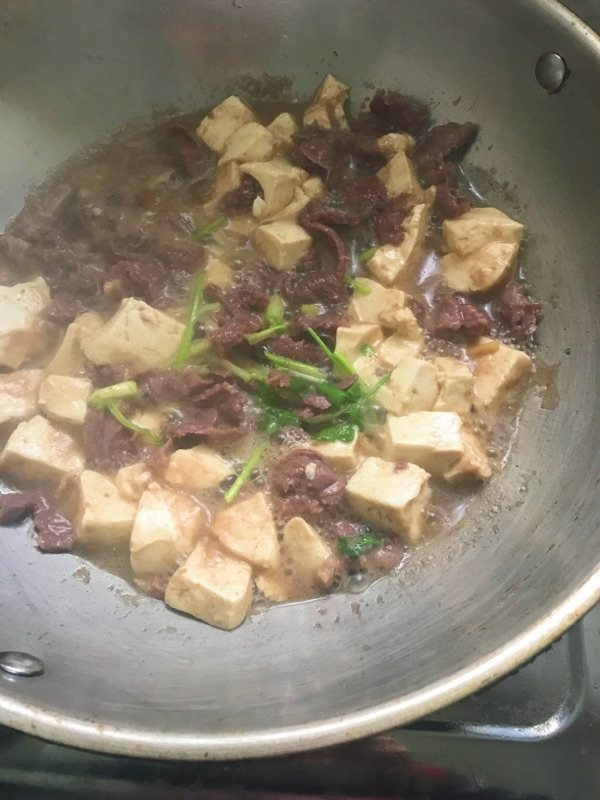 清水煮豆腐牛肉步骤6