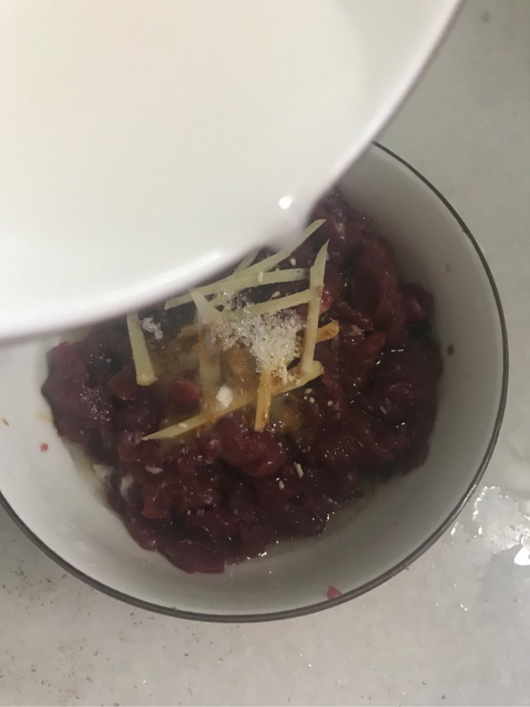 清水煮豆腐牛肉步骤3
