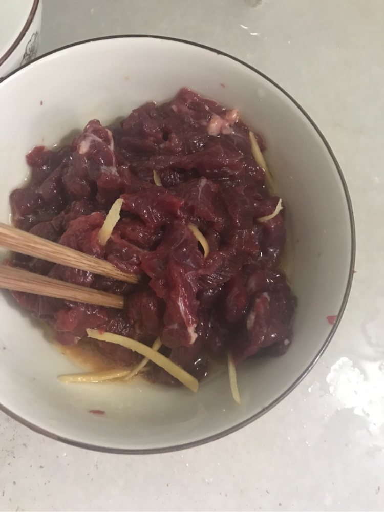 甜豆炒牛肉步骤4