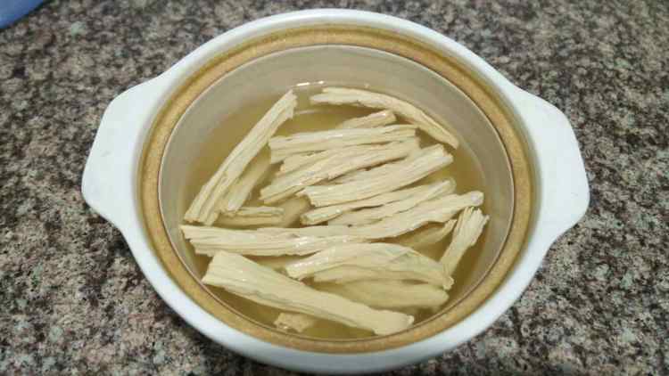 腐竹粉丝蒸步骤1