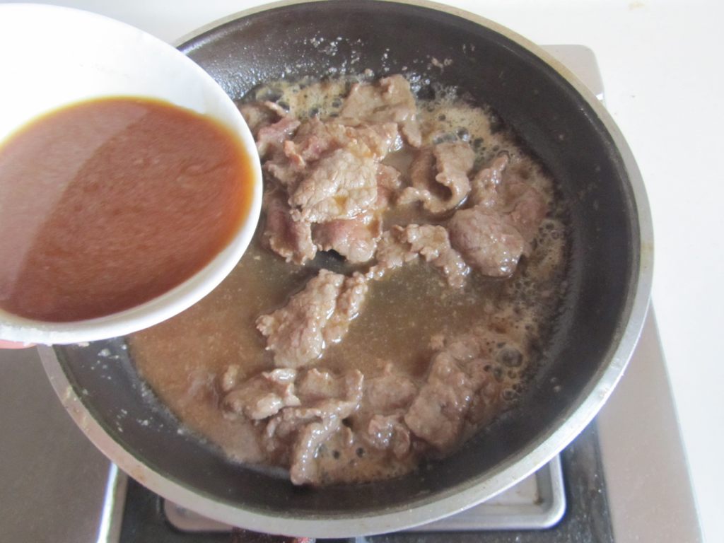 豆花牛肉步骤8
