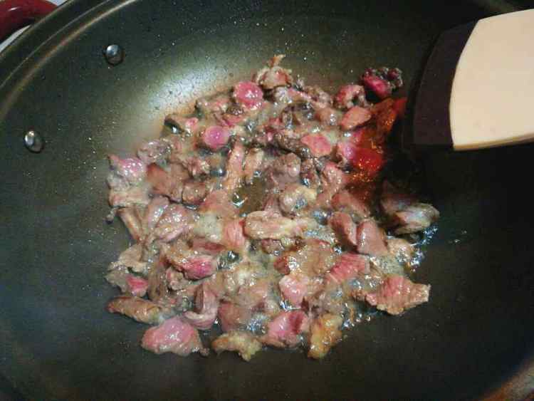 干煸牛肉步骤4