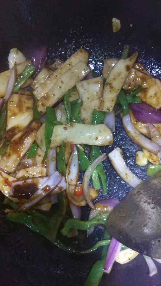 黑胡椒牛肉配西蓝花步骤13