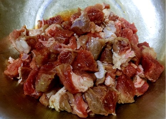 三宝烩牛肉步骤4