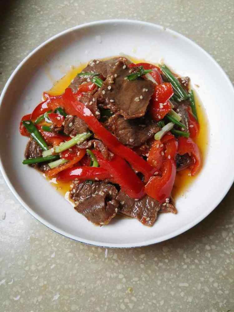 大片牛肉步骤8