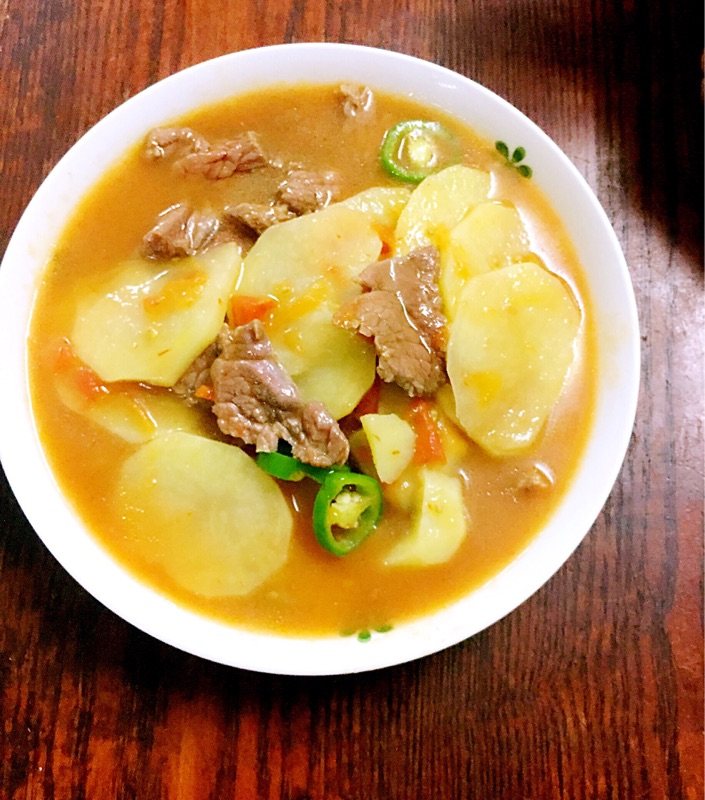 番茄土豆片煮牛肉步骤11