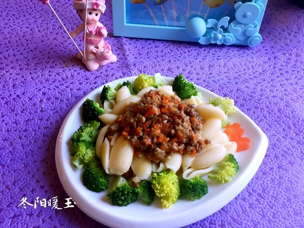 牛肉贝壳意面#百味来步骤11