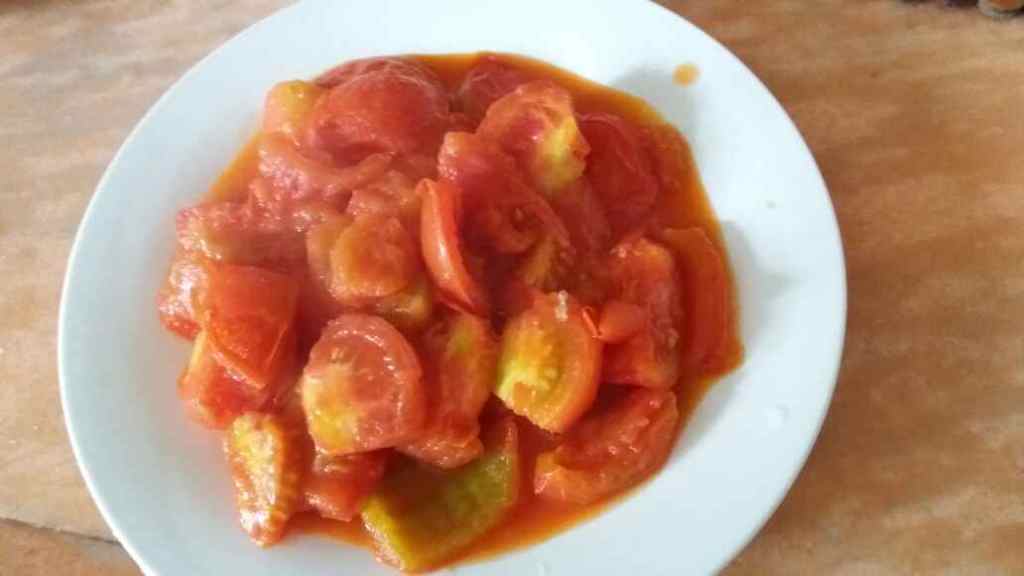 西红柿炒牛肉步骤6