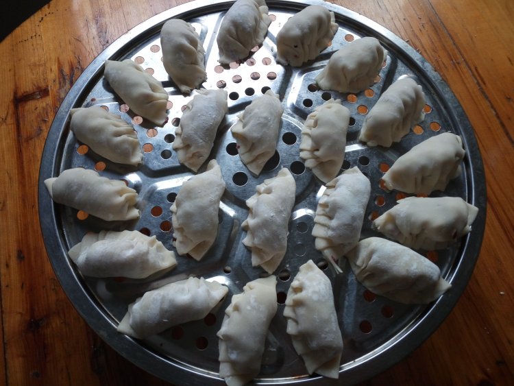 牛肉菌菇蒸饺步骤5