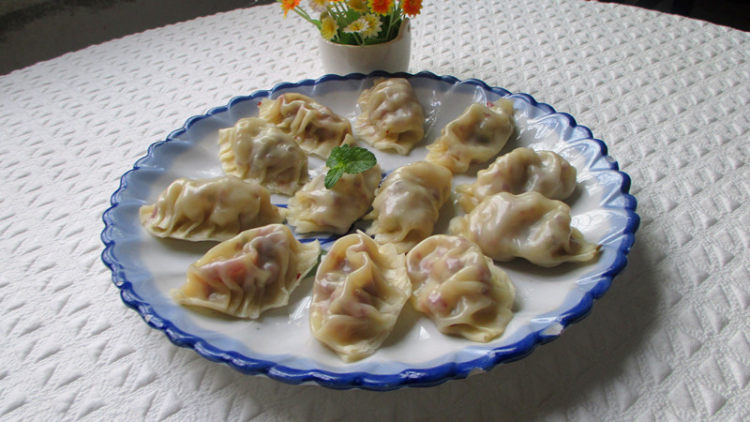 牛肉菌菇蒸饺步骤9