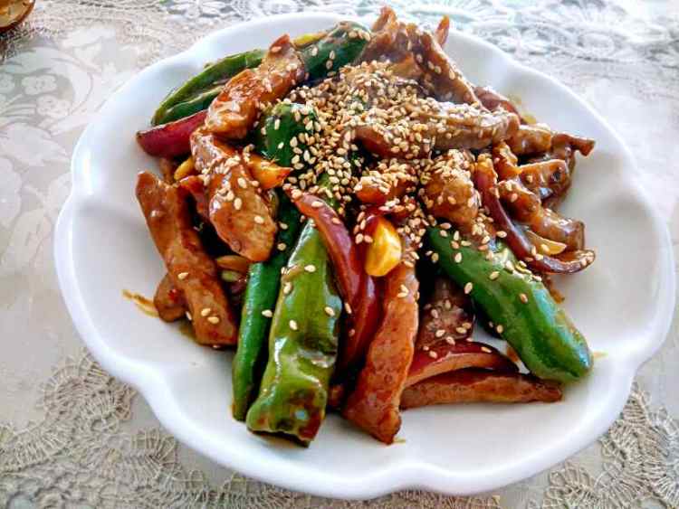 辣炒牛肉步骤10
