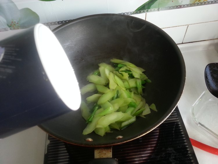 芥蓝牛肉步骤4