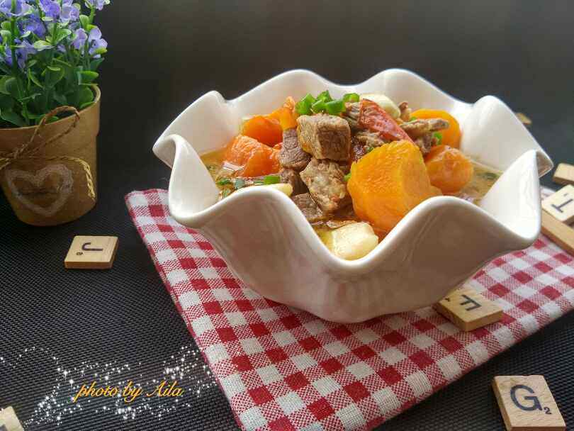 番茄胡萝卜炖牛肉步骤8