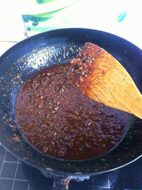 香辣牛肉炸酱面步骤11