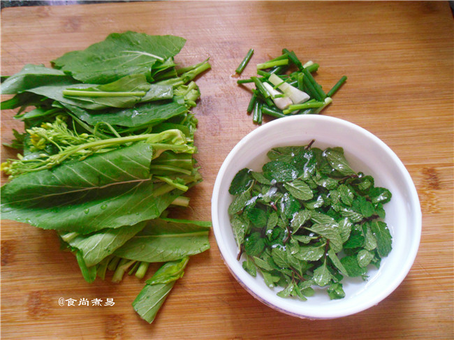 薄荷牛肉炒粉步骤2