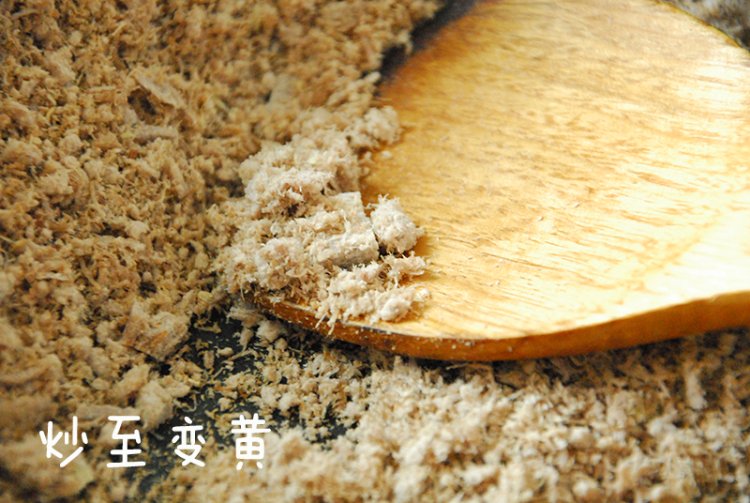零添加牛肉松步骤6