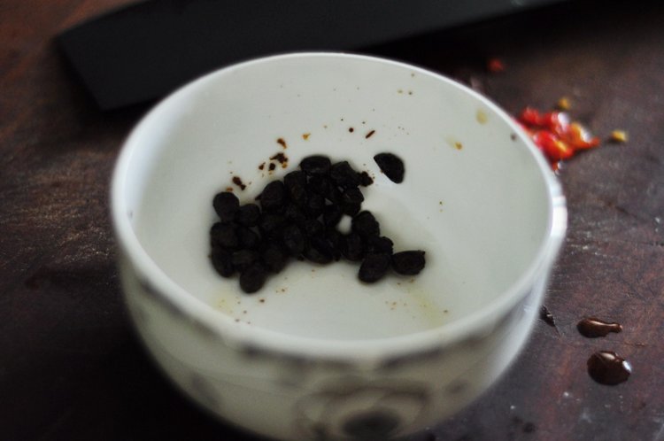 牛肉粒绢豆腐步骤3