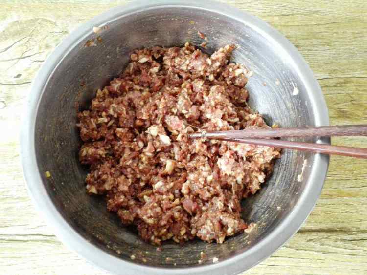 牛肉卷子步骤1