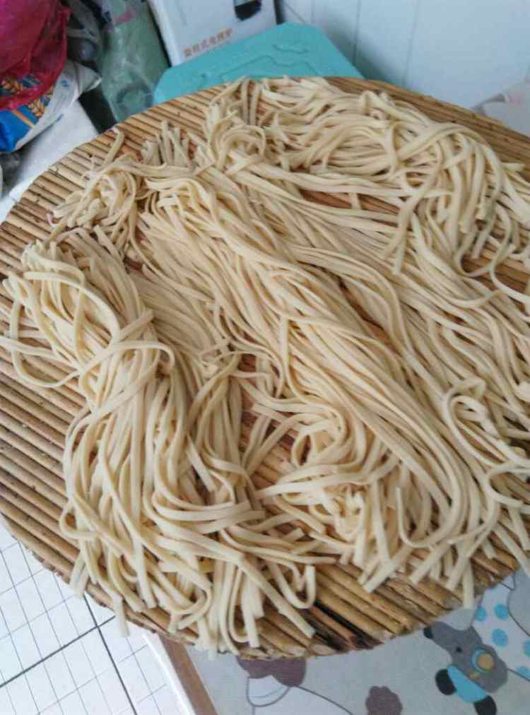 茄子牛肉酱凉面#新鲜步骤9