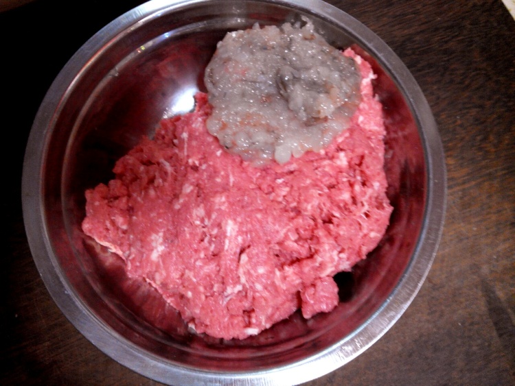 小白菜牛肉丸步骤1