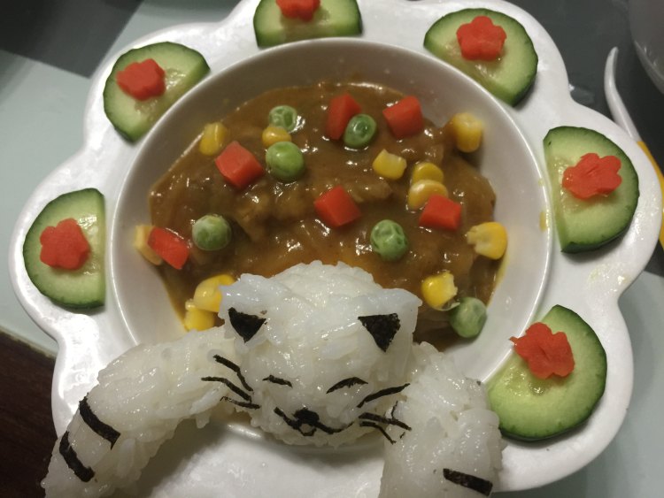 小猫咖喱牛肉饭步骤14
