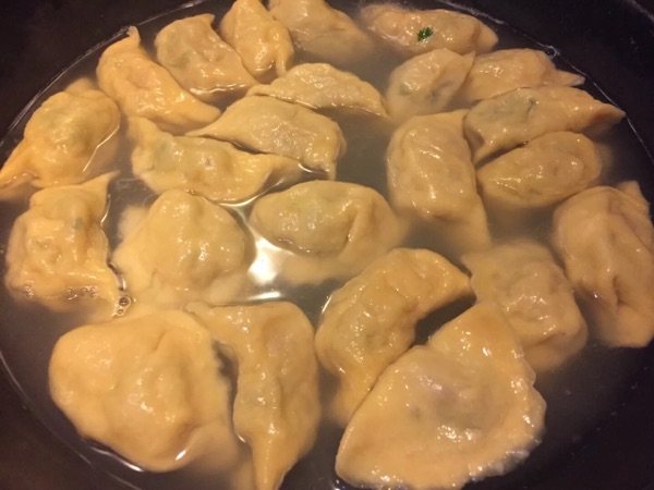 胡萝卜汁香菜牛肉水饺步骤10
