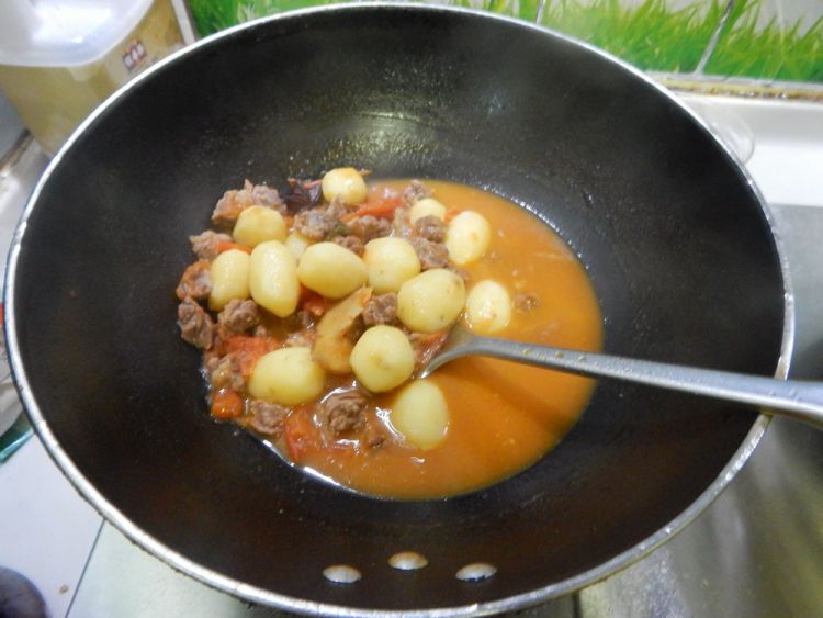小土豆炖牛肉步骤15