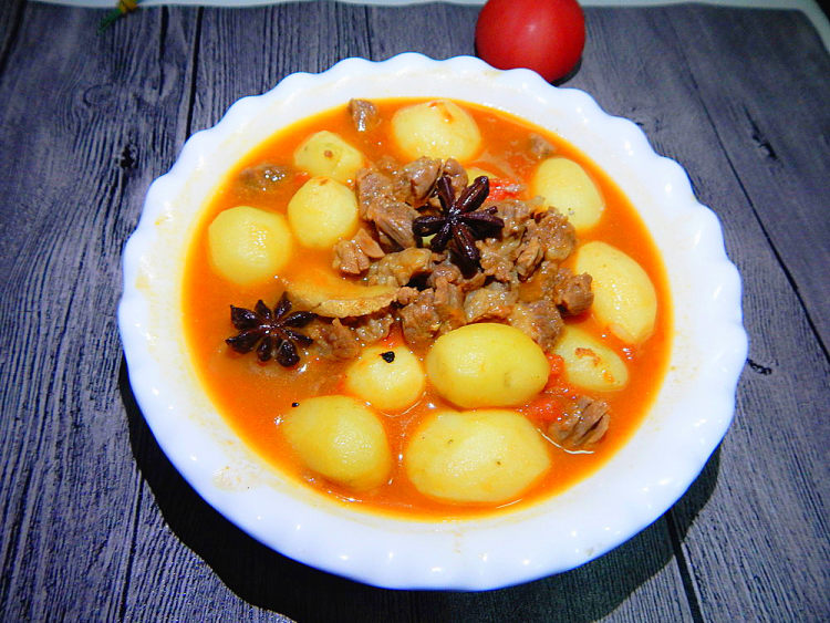 小土豆炖牛肉步骤17