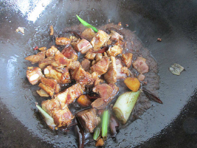 土豆烧牛肉#多效护理步骤4