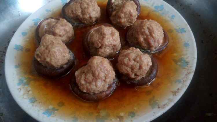 香菇大力牛肉丸#多效步骤6