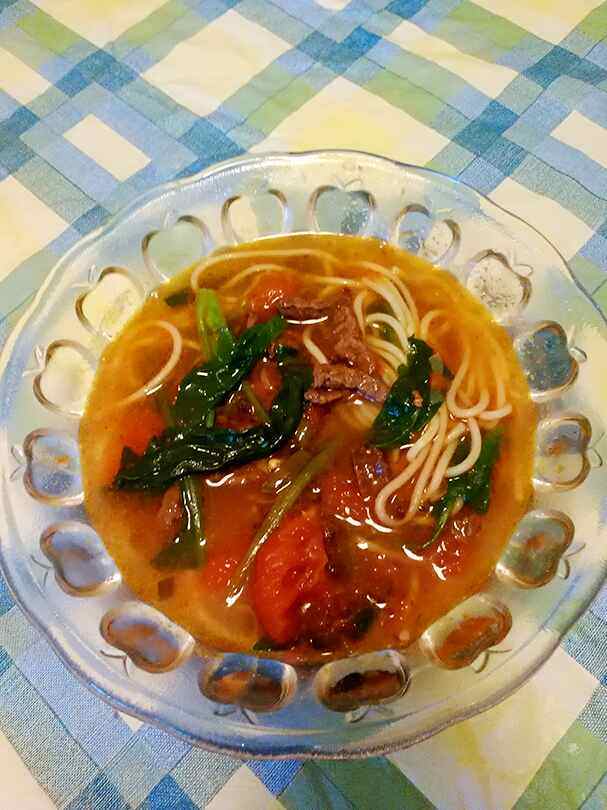 牛肉酸汤面步骤13
