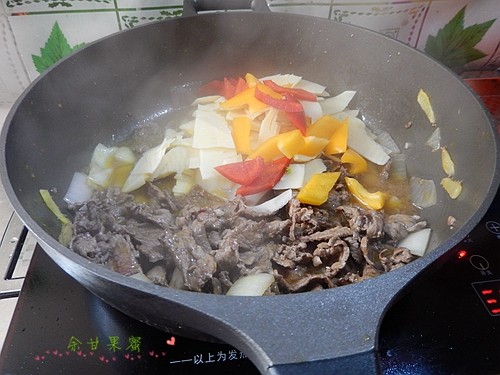 冬笋炒牛肉步骤6