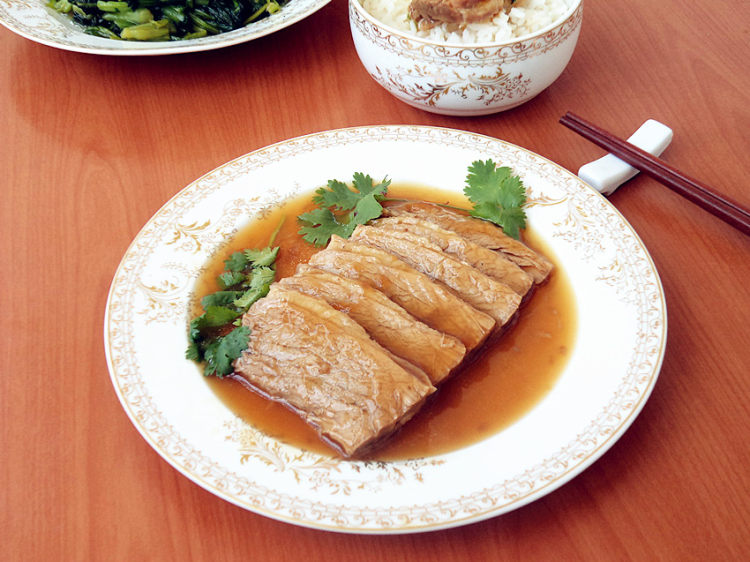 扒牛肉条步骤10