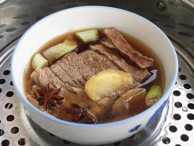 扒牛肉条步骤7