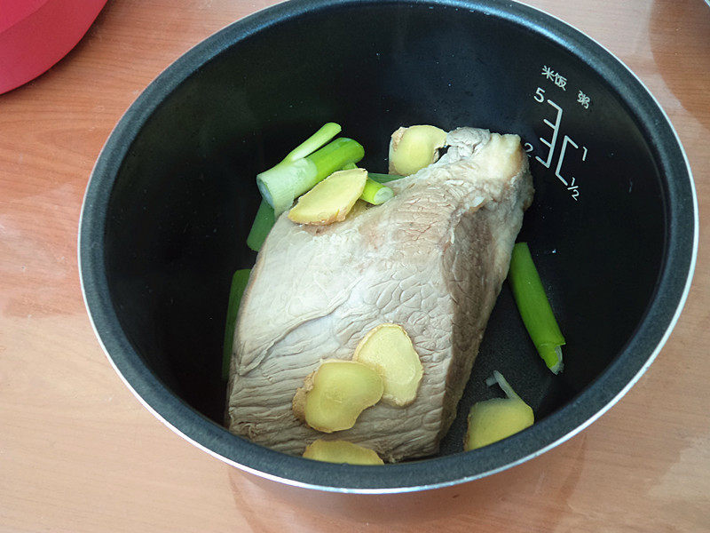 扒牛肉条步骤2