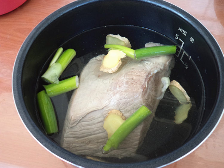 扒牛肉条步骤3