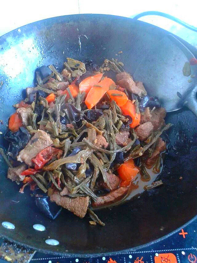 干豆角炖牛肉步骤11