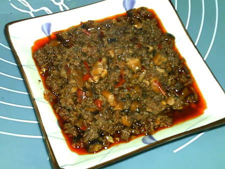 香辣香菇牛肉酱步骤16