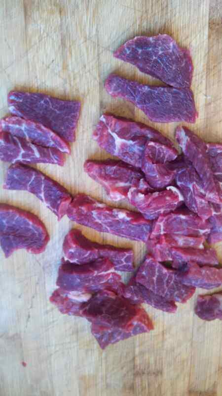 彩椒洋葱牛肉串步骤2