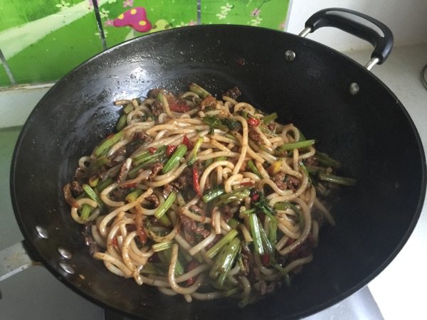 新疆炒米粉步骤14