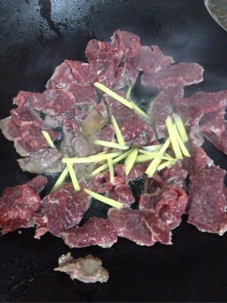 香芹牛肉片步骤7